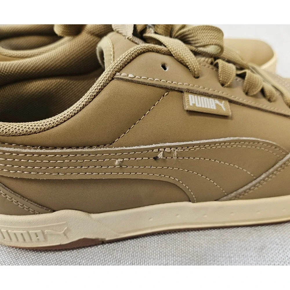 Puma Sneakers Mens‎ 9.5 Tan 403556-01 Low Top SoftFoam Athletic Casual Shoes